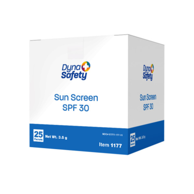 #1178 Dynarex® Sunscreen Lotion, 3.5g Packets